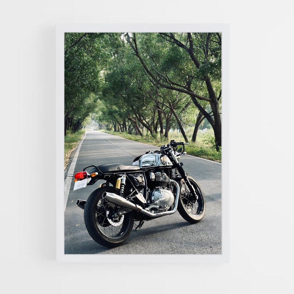 Poster GT Continental raffiné – affiche Royal Enfield (vue 3)